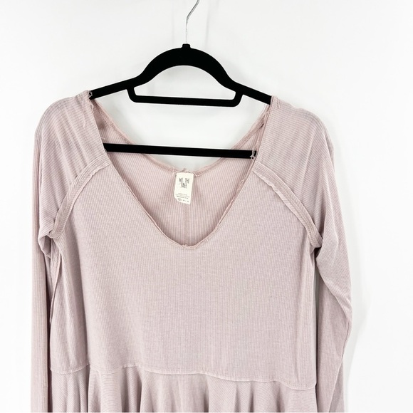 ✅ FREE PEOPLE WE the Free Tangerine Tunic Top Pink Oversized Size X-Small - Picture 3 of 7